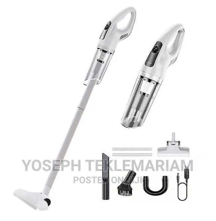 2in1 Portable Wireless Home and Car Vacuum Cleaner