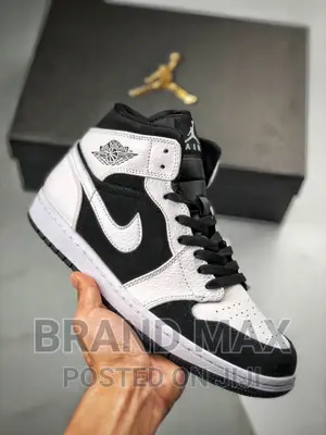 Jordan 1 High Black and White Women's Master Quality