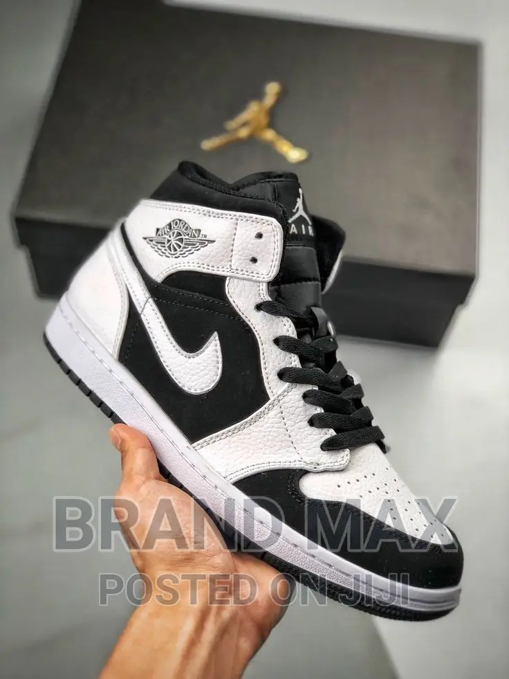 Jordan 1 High Black and White Women's Master Quality