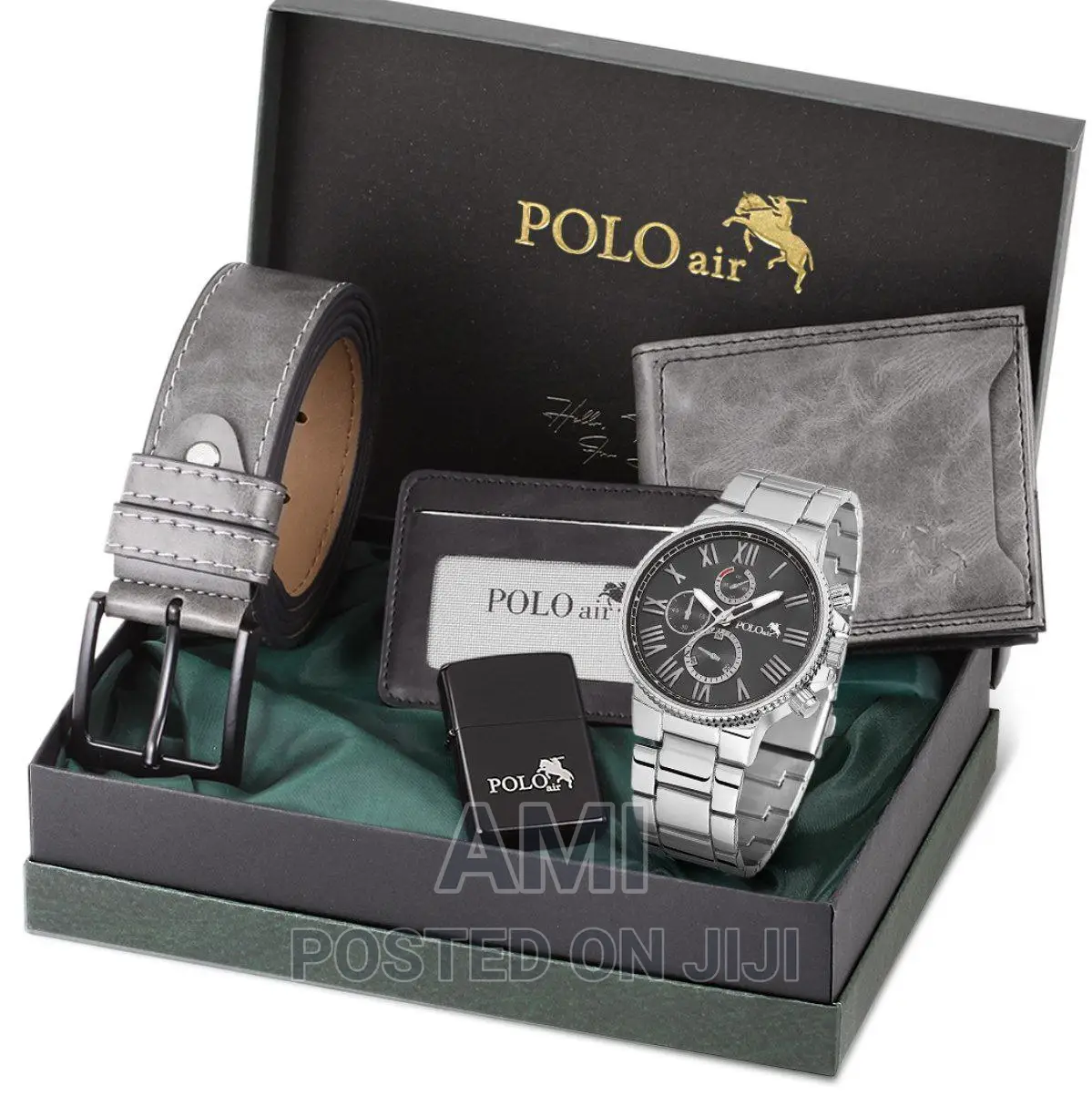 Polo Air Gift Package for Men's! 5 Items Within the BOX!