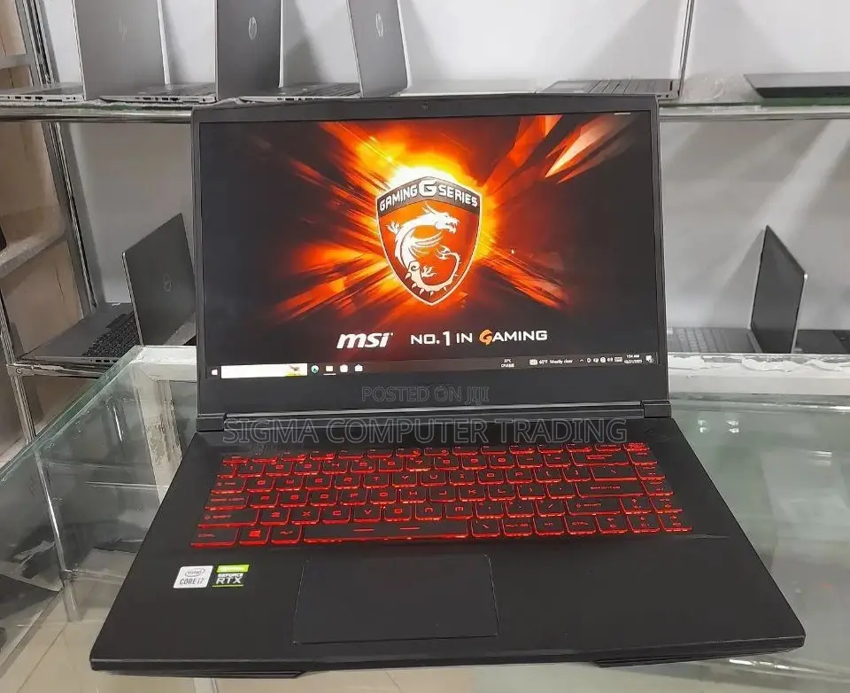 New Laptop MSI GF63 16GB Intel Core I7 SSD 512GB