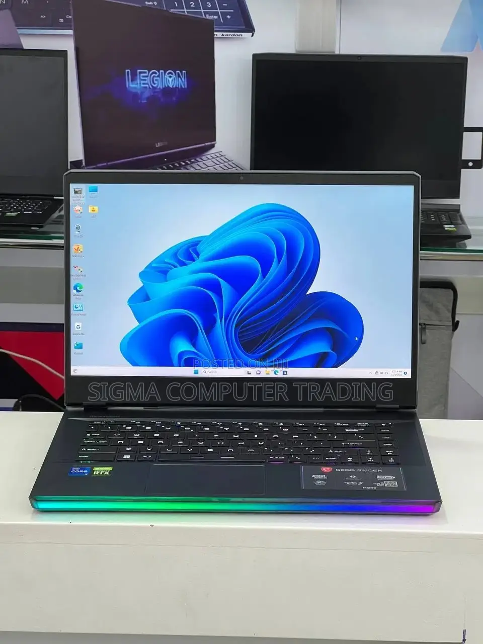 New Laptop MSI GF63 16GB Intel Core I7 SSD 1T