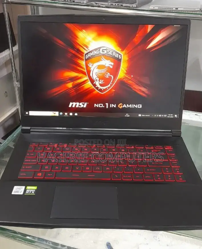 New Laptop MSI GP65 Leopard 16GB Intel Core I7 SSD 512GB