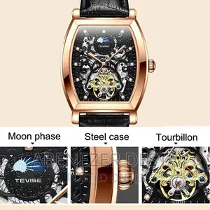 Tevise Automatic Men's Watch Elegant Sophisticated