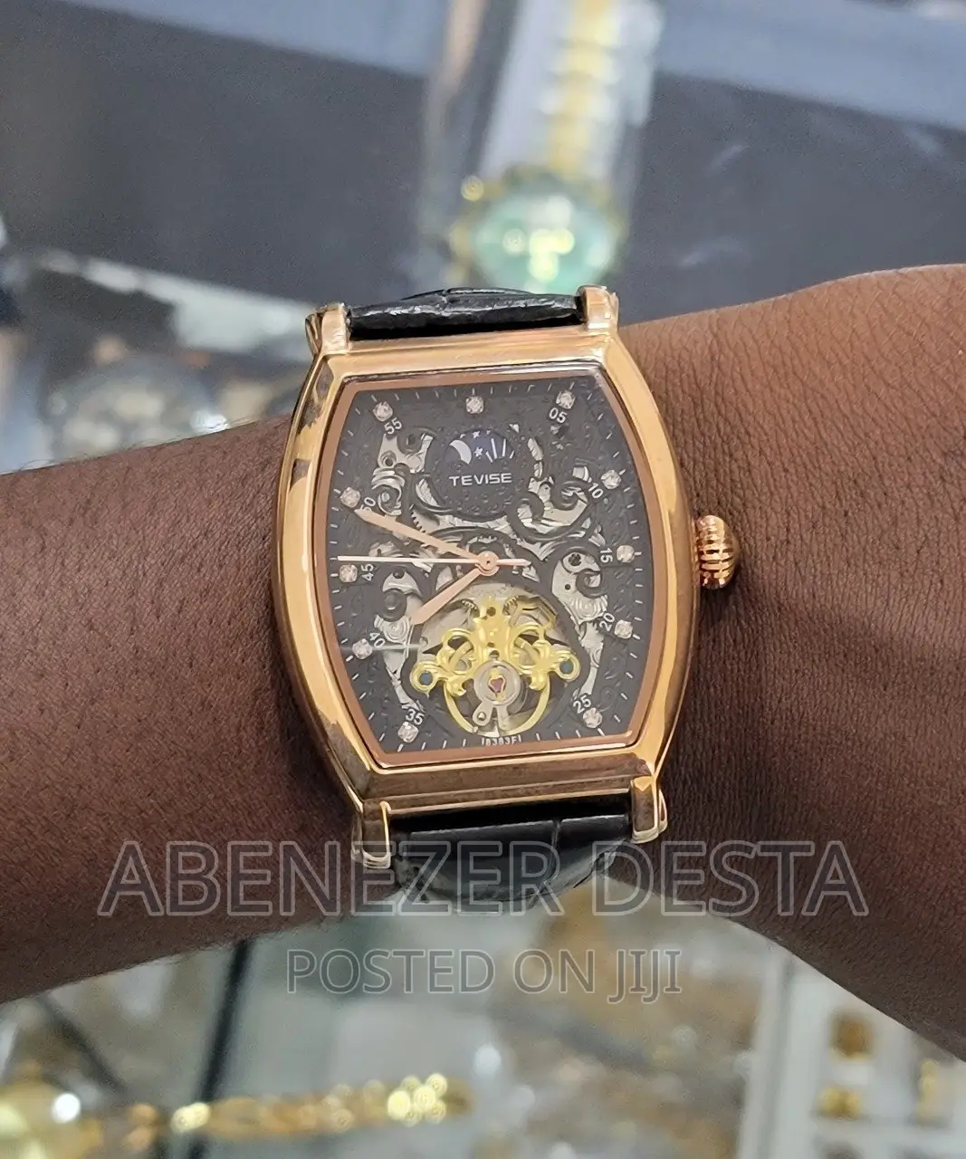 Tevise Automatic Men's Watch Elegant Sophisticated