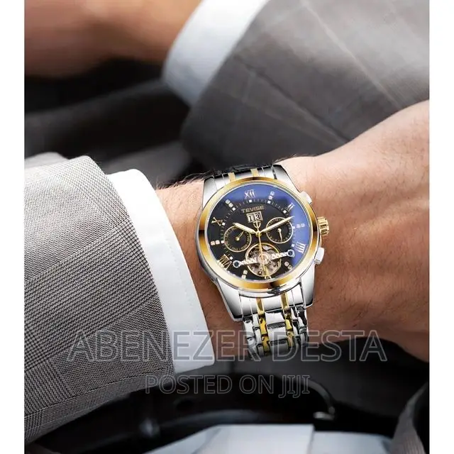 Tevise Automatic Men's Watch Elegant Sophisticated