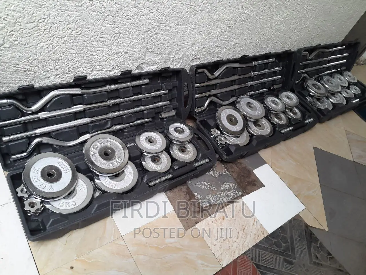 55kg Adjustable Dumbbell and Barbell