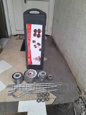 55kg Adjustable Dumbbell and Barbell