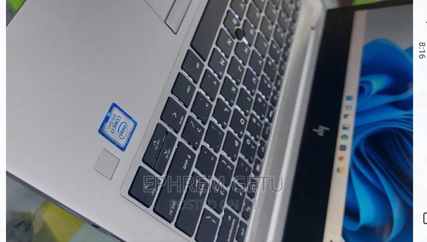 New Laptop HP EliteBook 840 G5 16GB Intel Core i7 SSD 512GB