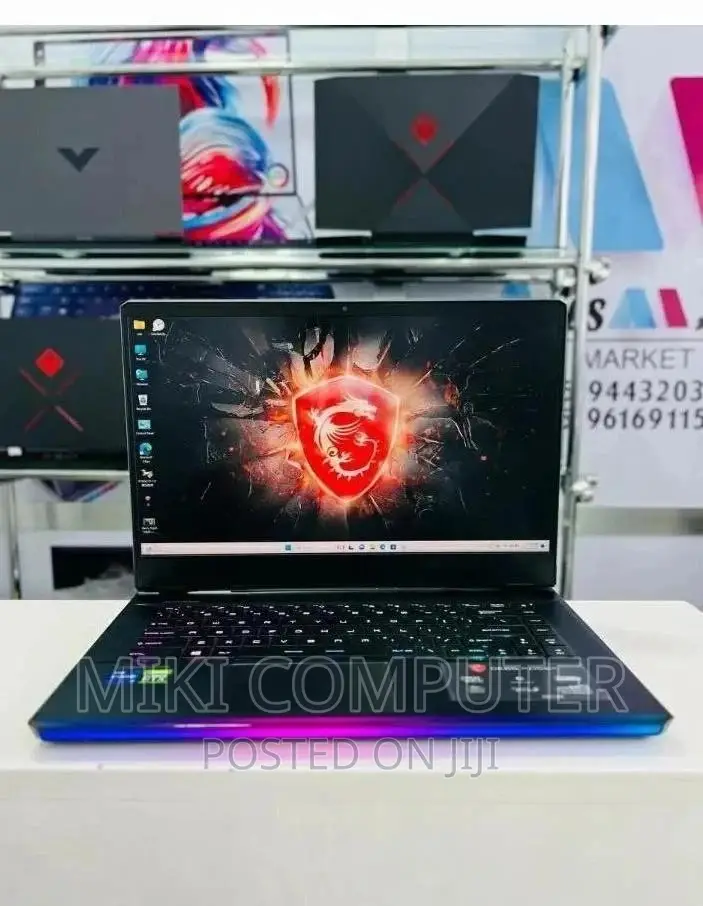 New Laptop MSI GE66 Raider 16GB Intel Core i7 SSD 1T