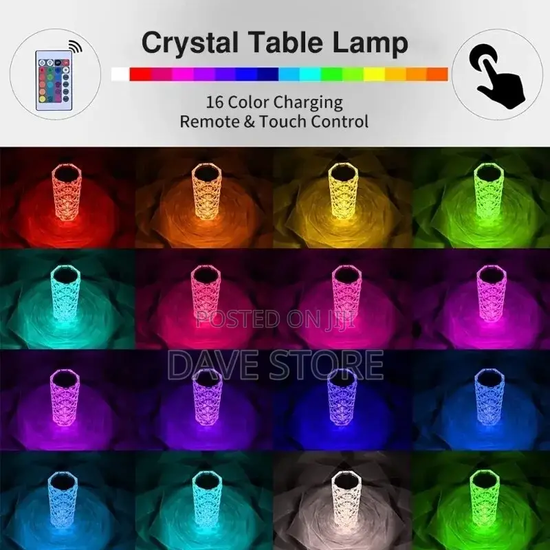 Smart Crystal Humidifier በኤሌክትሪክ የሚሰራ