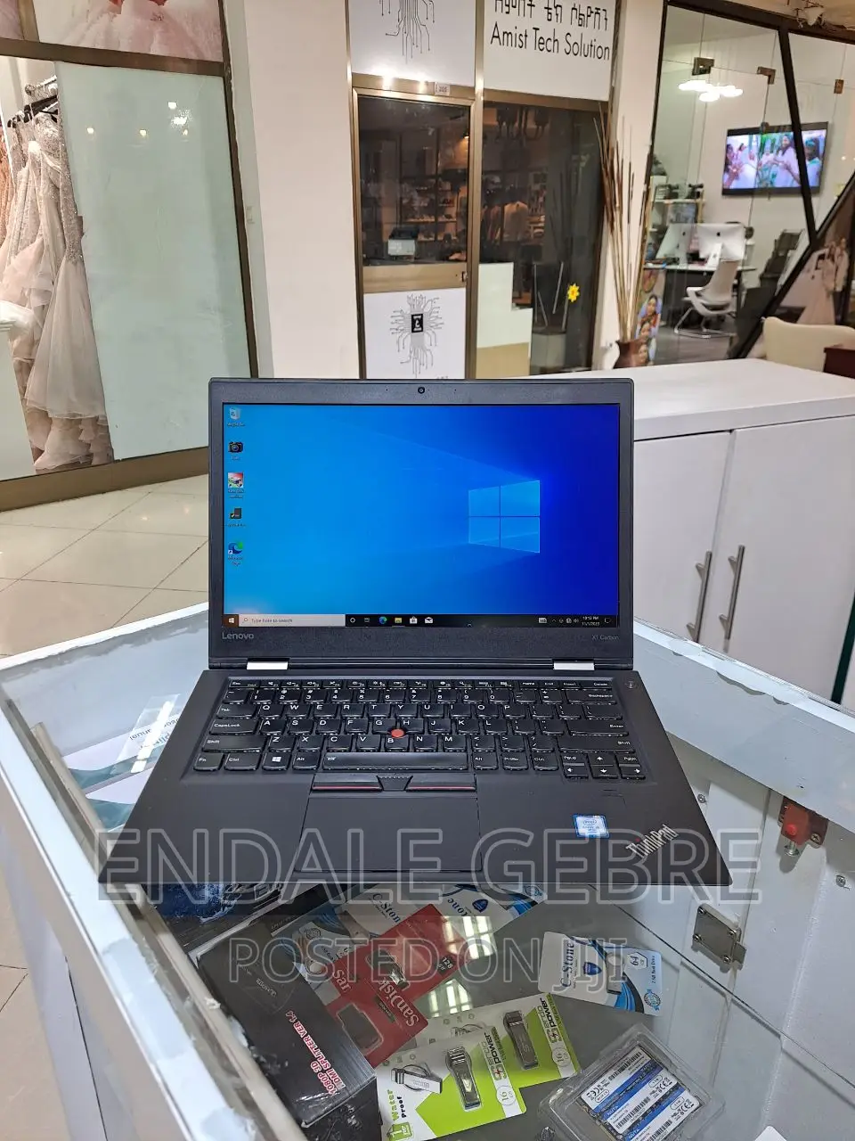 New Laptop Lenovo ThinkPad X1 Carbon 8GB Intel Core I5 SSD 512GB