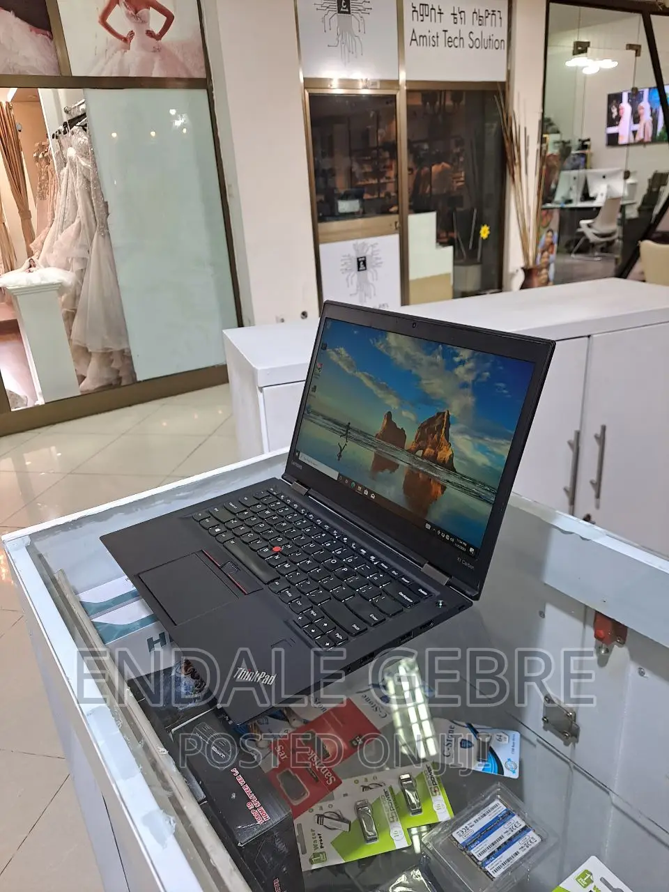 New Laptop Lenovo ThinkPad X1 Carbon 16GB Intel Core I7 SSD 512GB