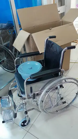 Photo - New Packed Commode Wheelchair/Toilet Wheelchair/Wheelchair