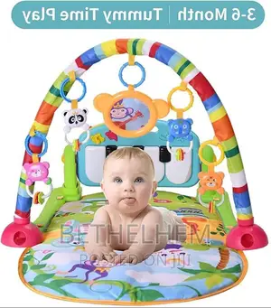 Baby Piano Fitness Play Gym Mat Educational Activity
