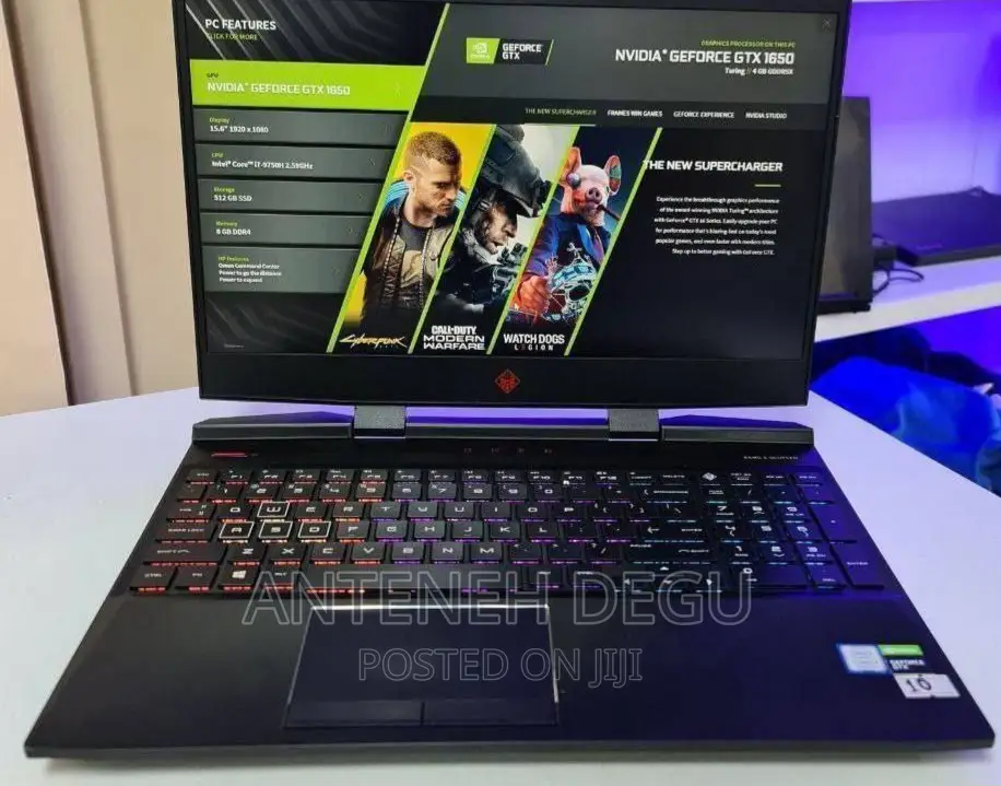New Laptop HP Omen X 16GB Intel Core I7 SSD 512GB