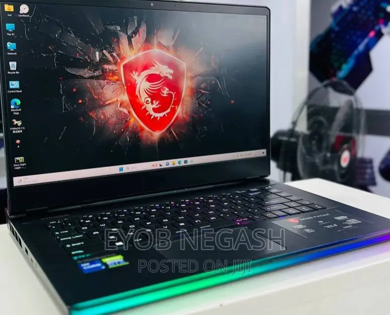 New Laptop MSI GE66 Raider 16GB Intel Core I7 SSD 1T