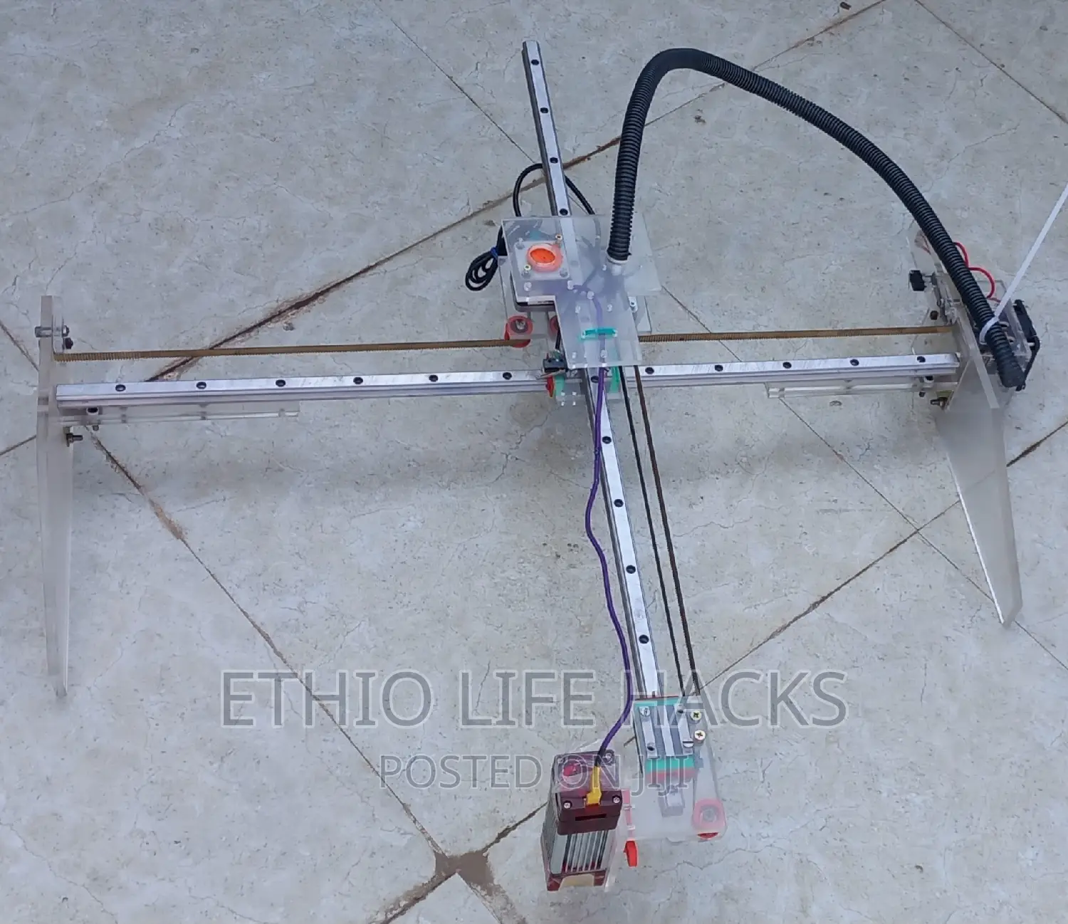 Laser Engraver Portable Unlimited Size 40w 5.5w