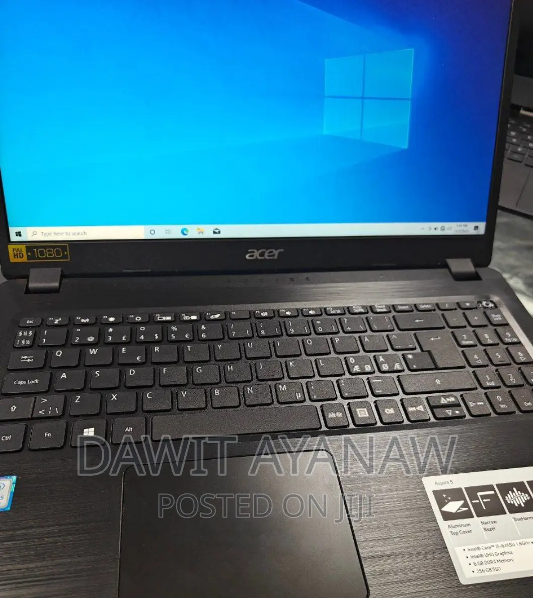 New Laptop HP 8GB Intel Core I5 SSD 256GB