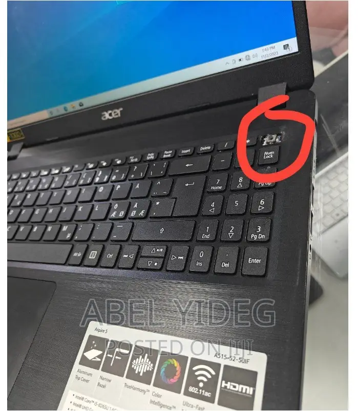 New Laptop Acer Aspire 5 8GB Intel Core I5 SSD 256GB