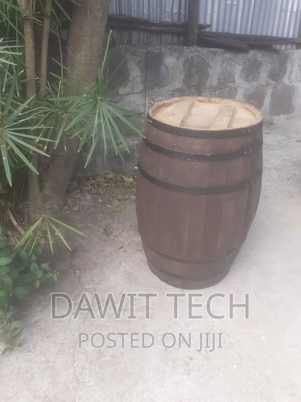 Wood Barrel የእንጨት በርሜል