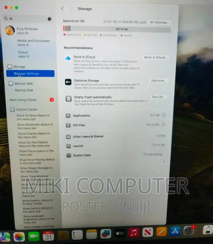 New Laptop Apple MacBook Air 2019 16GB Intel Core I7 SSD 512GB