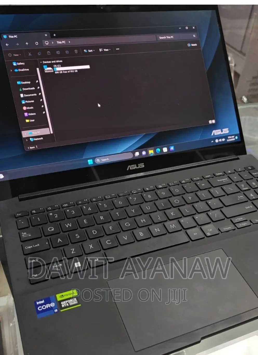 New Laptop Asus 16GB Intel Core I9 SSD 1T