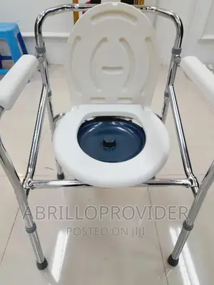 Photo - Potty Chair/Over Toilet Aid Commode Chair With Toilet Seat