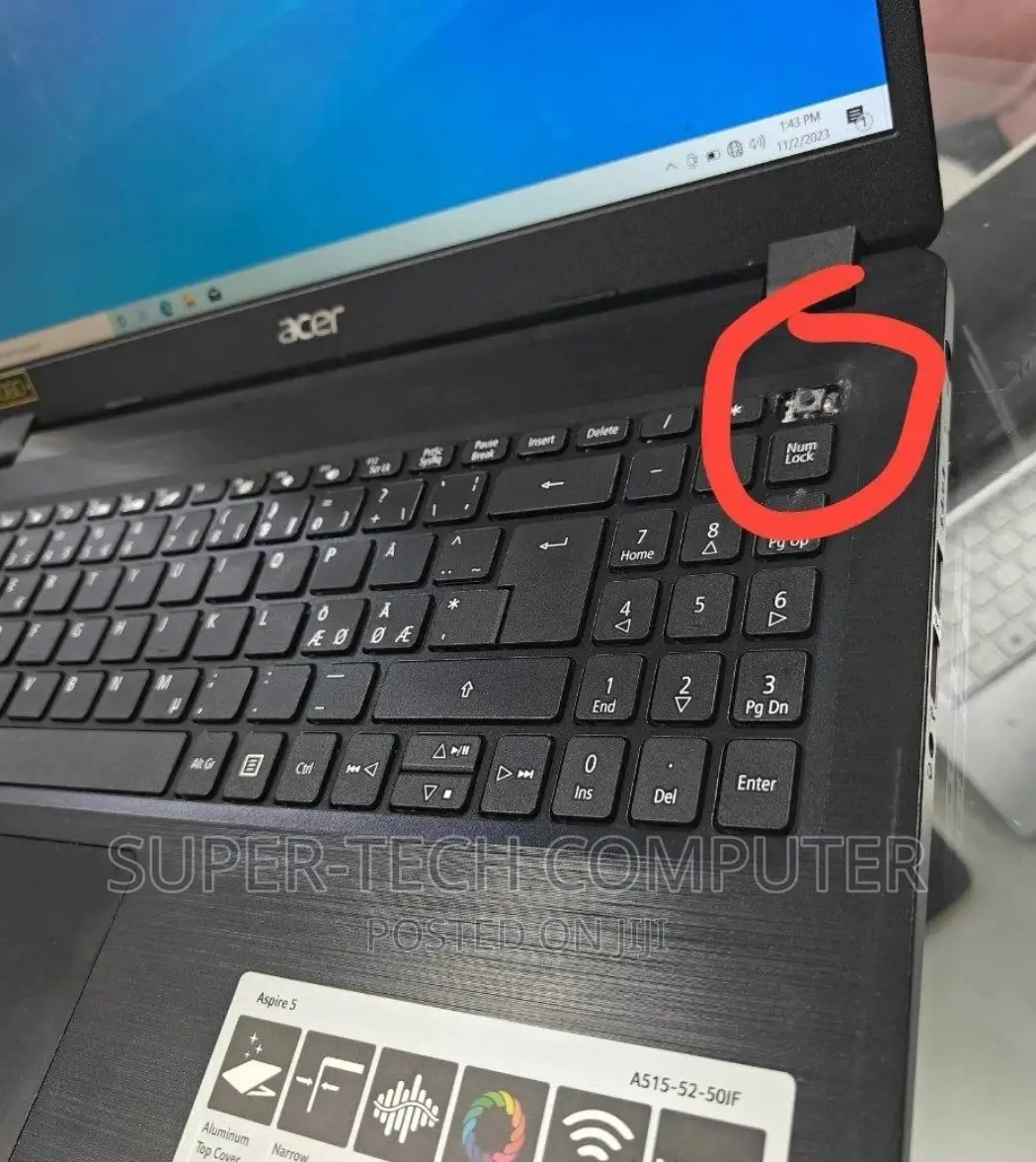 New Laptop Acer Aspire 5 8GB Intel Core I5 SSD 256GB