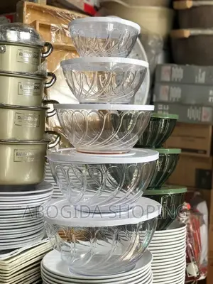 Photo - ማይካ ባለ አምስት ተደራራቢ ሰሀን