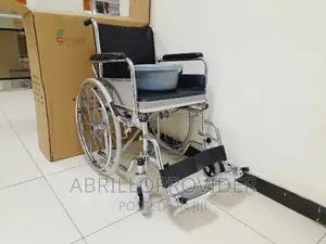 Almunium/Commode-Wheelchair-Wheelchair-Toilet-Wheelchair-Cha