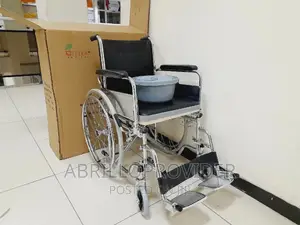 Medical/Toilet/Foldable/Wheelchair/Wheelchair/Imported/Wheel