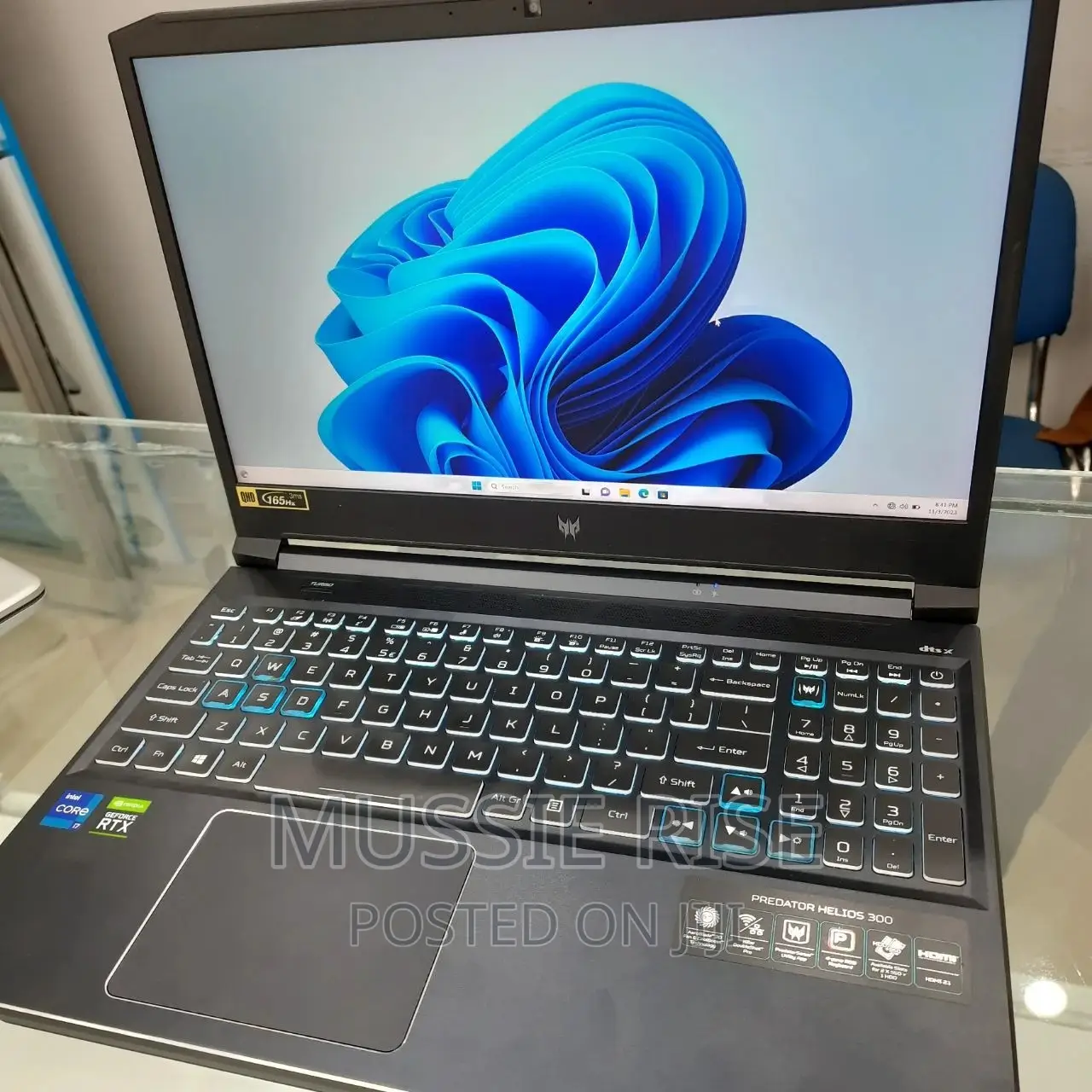 New Laptop Acer Predator Helios 300 16GB Intel Core I7 SSD 512GB