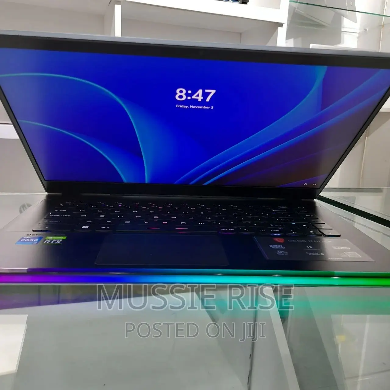 New Laptop MSI GE66 Raider 16GB Intel Core I7 SSD 1T