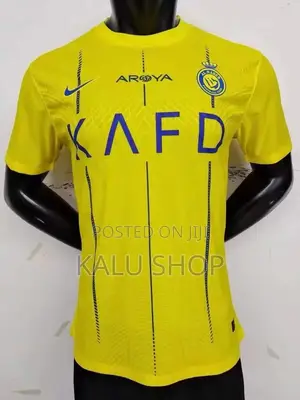 Photo - 23/24 Al-Nassr FC 2nd Away Yellow Thailand Jersey