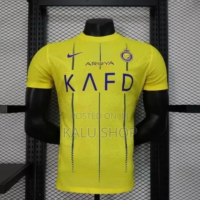 23/24 Al-Nassr FC 2nd Away Yellow Thailand Jersey