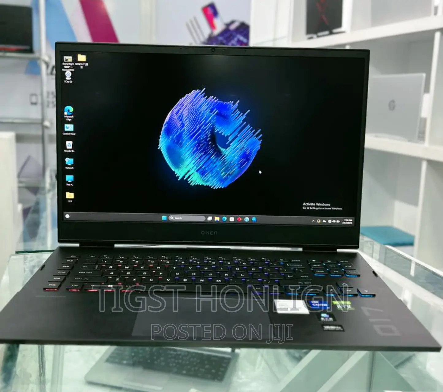 New Laptop HP Omen 17 16GB Intel Core I7 SSD 1T