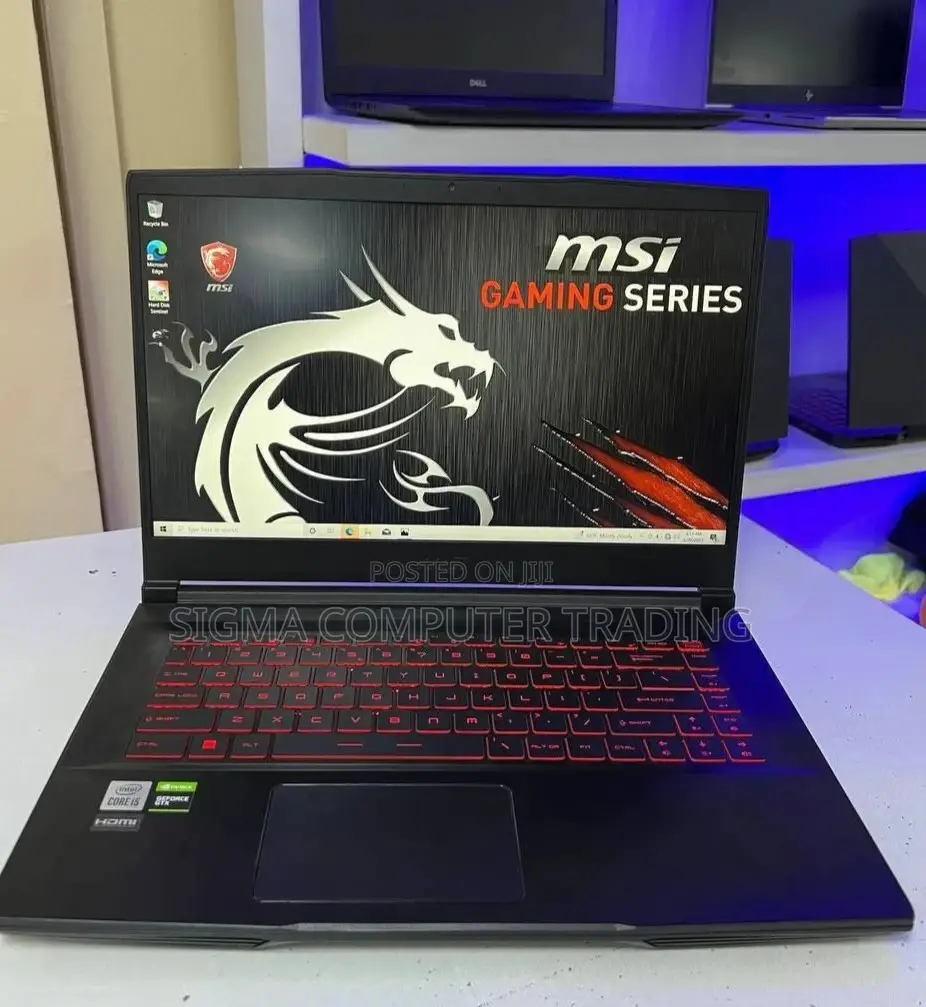 New Laptop MSI GF63 8GB Intel Core I5 SSD 512GB