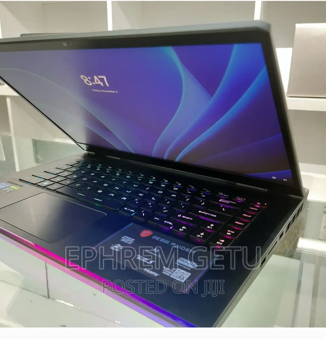 New Laptop MSI GP75 Leopard 16GB Intel Core I7 SSD 1T