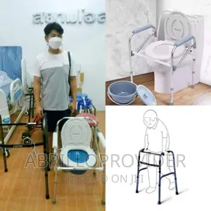 Photo - Toilet/Chair/Commode/Chair/Foldable/Chair/New/Chair/Commode