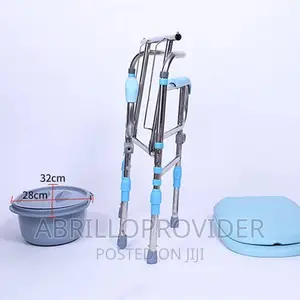 Photo - Shower Chair/Toilet Chair/Frame Medical Chair/Commode Chair