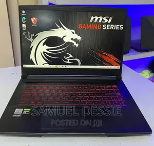 New Laptop MSI GF63 8GB Intel Core I5 SSD 512GB