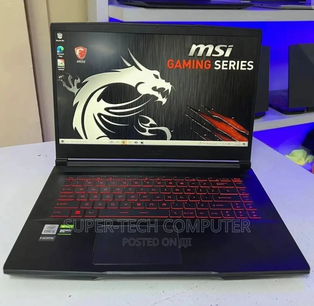 New Laptop MSI GF63 8GB Intel Core I5 SSD 512GB