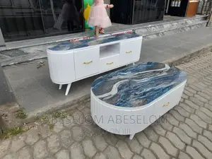 1,50 ቲቪ እስታንድ እና የሶፈ ቴብል