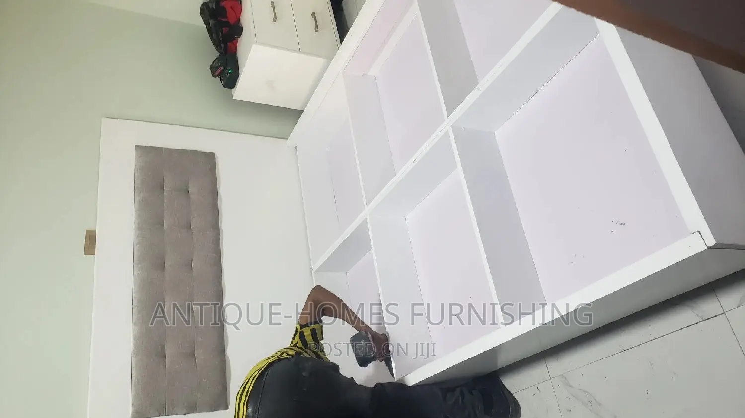 Bed With Night Stand