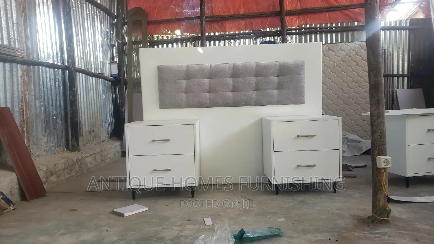 Bed With Night Stand