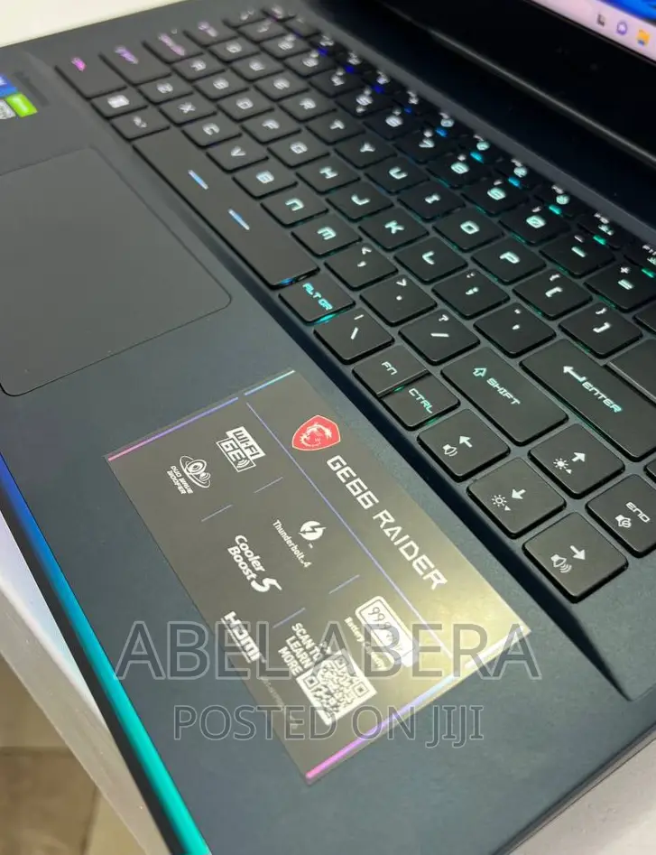 New Laptop MSI GE66 Raider 16GB Intel Core I7 SSD 1T