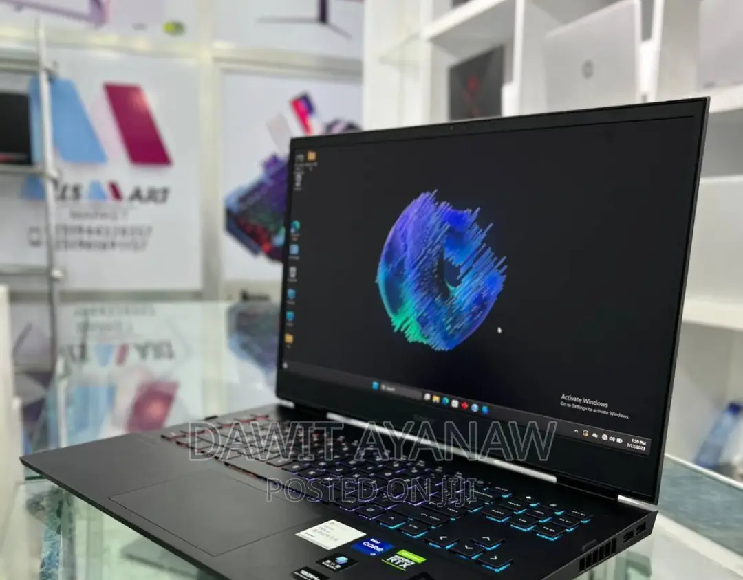 New Laptop HP Omen 17 16GB Intel Core I7 SSD 1T