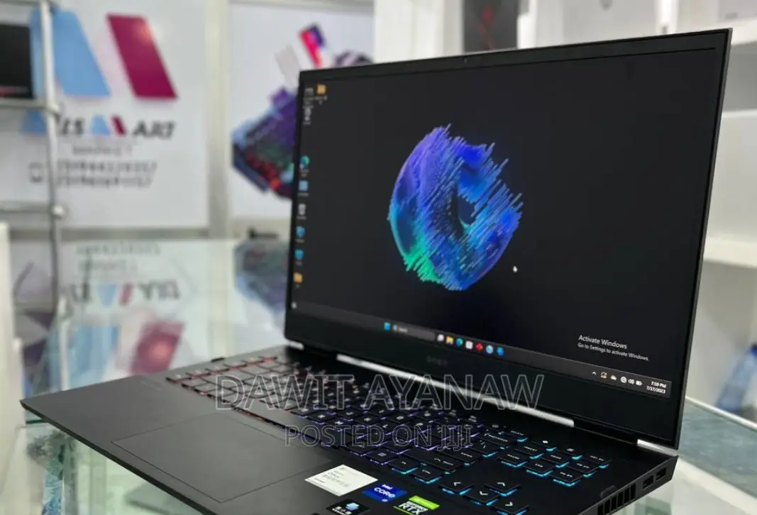 New Laptop HP Omen 17 16GB Intel Core I7 SSD 1T