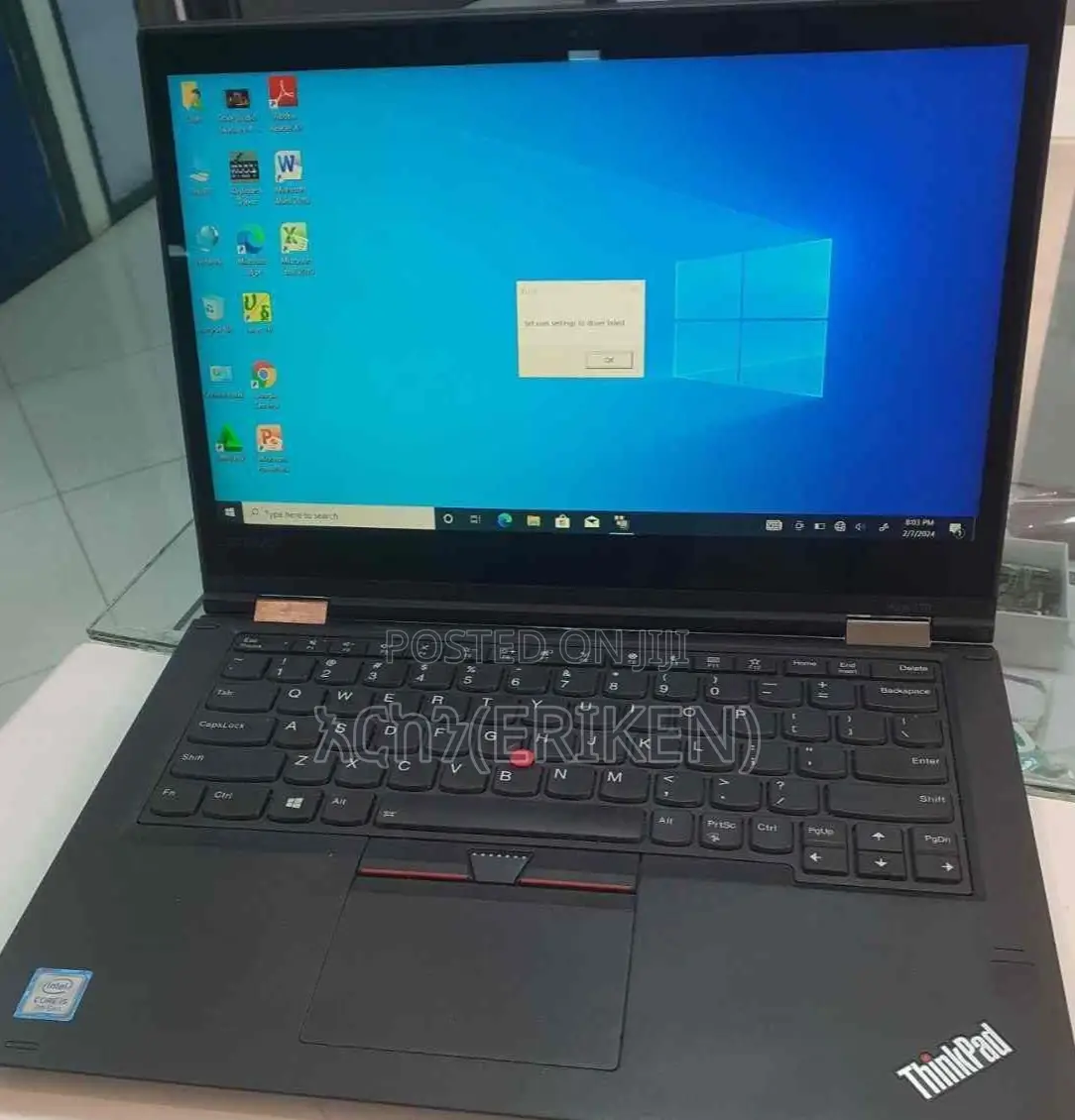 New Laptop Lenovo ThinkPad Yoga 370 16GB Intel Core I5 SSD 512GB